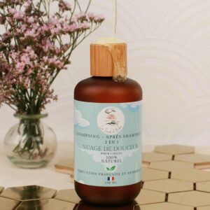 Shampoing après shampoing 2 en 1 pour chiens